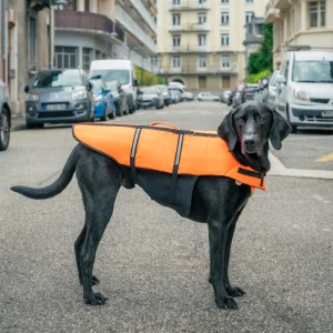 Membre de l'Objethèque tenant une sono